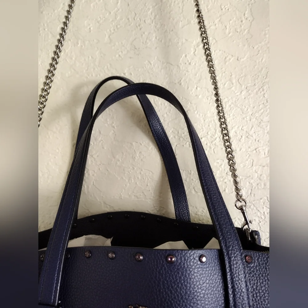 Coach Charlie Carryall With Crystal Rivets - Picture 15 of 16